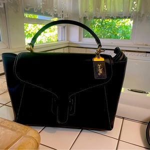 Coach Structure Black Purse